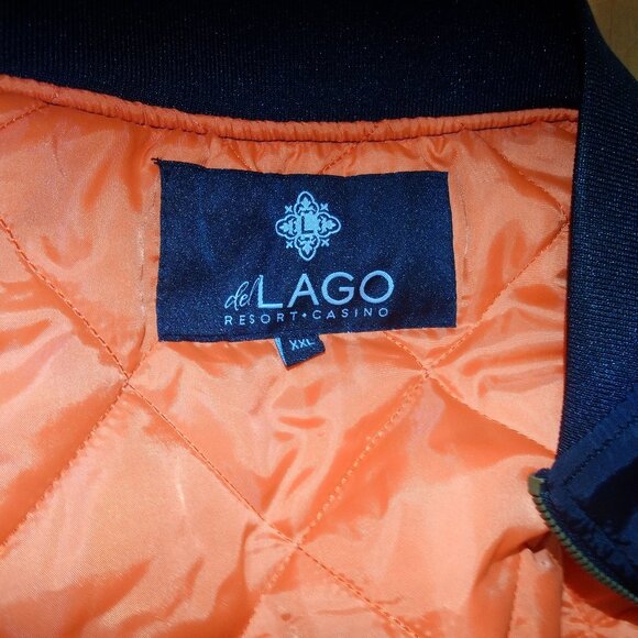 NWT- Men's Del Lago Casino Pullover Jacket- Windbreaker- size XXL - Picture 7 of 7
